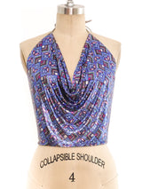 Whiting and Davis Chainmail Halter Top Top arcadeshops.com