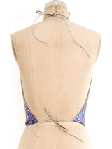 Whiting and Davis Chainmail Halter Top Top arcadeshops.com