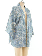 Dot Printed Haori Kimono Jacket arcadeshops.com