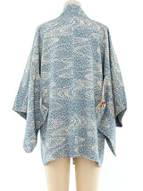 Dot Printed Haori Kimono Jacket arcadeshops.com