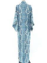 Baroque Floral Printed Kimono Jacket arcadeshops.com