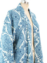 Baroque Floral Printed Kimono Jacket arcadeshops.com