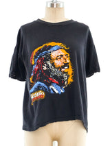 1970's Willie Nelson Tee T-Shirt arcadeshops.com