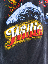 1970's Willie Nelson Tee T-Shirt arcadeshops.com