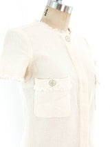 Chanel Ivory Boucle Top Top arcadeshops.com