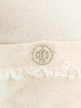 Chanel Ivory Boucle Top Top arcadeshops.com