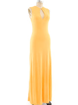 Halston Sleeveless Jersey Gown Dress arcadeshops.com