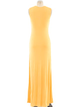 Halston Sleeveless Jersey Gown Dress arcadeshops.com