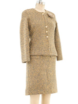 Chanel Metallic Tweed Suit Suit arcadeshops.com