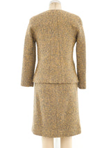 Chanel Metallic Tweed Suit Suit arcadeshops.com