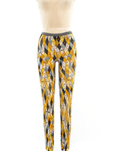 1960's Pucci Harlequin Print Tights Bottom arcadeshops.com