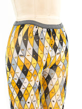 1960's Pucci Harlequin Print Tights Bottom arcadeshops.com