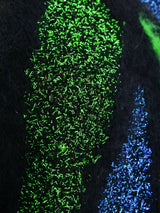 Neon Colorblock Angora Sweater Top arcadeshops.com