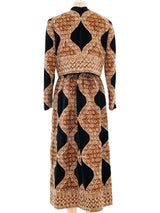 Quilted Paisley Patchwork Velvet Ensemble Suit arcadeshops.com