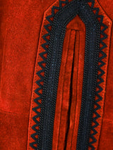 1990 Yves Saint Laurent Suede Tunic Dress Dress arcadeshops.com