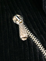 Thierry Mugler Corduroy Motorcycle Jacket jacket arcadeshops.com