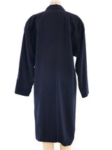 Escada Navy Coat Dress Dress arcadeshops.com