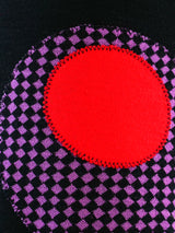 Patchwork Wide Leg Wool Pants Bottom arcadeshops.com