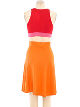 Stephen Burrows Colorblock Jersey Ensemble Suit arcadeshops.com