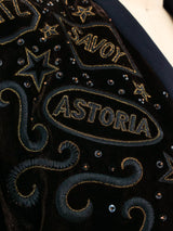 Escada Cropped Velvet Hotel Theme Jacket Jacket arcadeshops.com