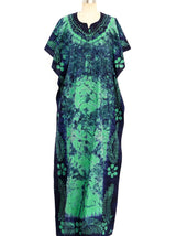 Batik Tie Dye Caftan Dress arcadeshops.com