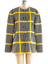 Bill Blass Houndstooth Jacket Jacket arcadeshops.com