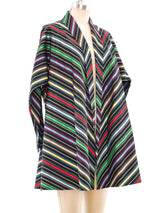 Rainbow Ribbon Striped Jacket Jacket arcadeshops.com