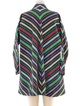 Rainbow Ribbon Striped Jacket Jacket arcadeshops.com