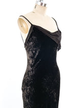Donna Karan Velvet Gown Dress arcadeshops.com