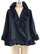 1960's Ruffle Trimmed Jacket Jacket arcadeshops.com