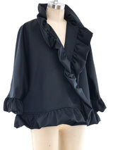 1960's Ruffle Trimmed Jacket Jacket arcadeshops.com