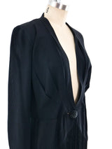 Fringed Crepe Jacket Jacket arcadeshops.com