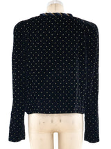Chloe Studded Velvet Jacket Jacket arcadeshops.com