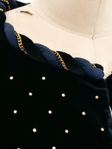 Chloe Studded Velvet Jacket Jacket arcadeshops.com