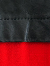 Jean Paul Gaultier Leather and Wool Tank Dress Dress arcadeshops.com