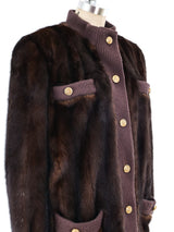 Givenchy Fur Coat Outerwear arcadeshops.com