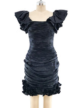 Ungaro Lurex Ruffle Dress Dress arcadeshops.com