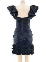 Ungaro Lurex Ruffle Dress Dress arcadeshops.com