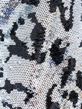 Roberto Cavalli Leopard Sequin Gown Dress arcadeshops.com