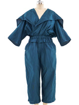 Issey Miyake Architectural Gauze Jumpsuit Suit arcadeshops.com