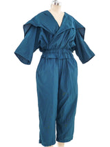 Issey Miyake Architectural Gauze Jumpsuit Suit arcadeshops.com