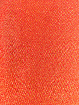 Orange Metallic Maxi Dress Dress arcadeshops.com