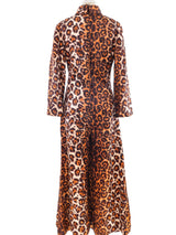 Leopard Printed Jumpsuit Jumpsuit arcadeshops.com