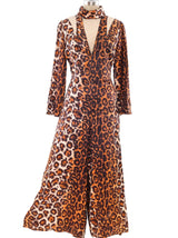 Leopard Printed Jumpsuit Jumpsuit arcadeshops.com