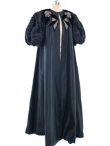 Taffeta Puff Sleeve Evening Coat Outerwear arcadeshops.com