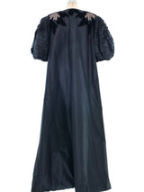Taffeta Puff Sleeve Evening Coat Outerwear arcadeshops.com