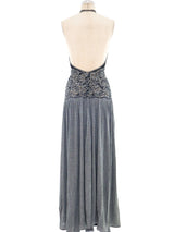Geoffrey Beene Lace Midriff Gown Dress arcadeshops.com