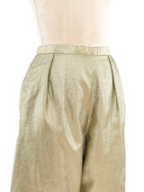 Gold Lamé Bloomers Bottom arcadeshops.com
