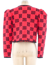 Jeanne Marc Quilted Cropped Jacket Jacket arcadeshops.com