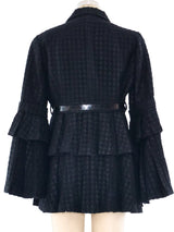 Anne Fontaine Tiered Tweed Jacket Jacket arcadeshops.com